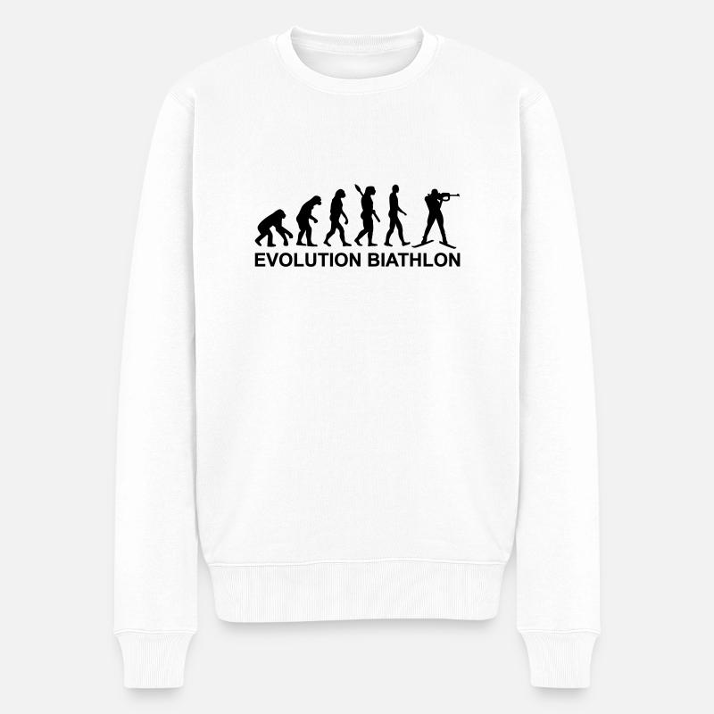 Evolution Biathlon - Pull Premium bio Homme - blanc