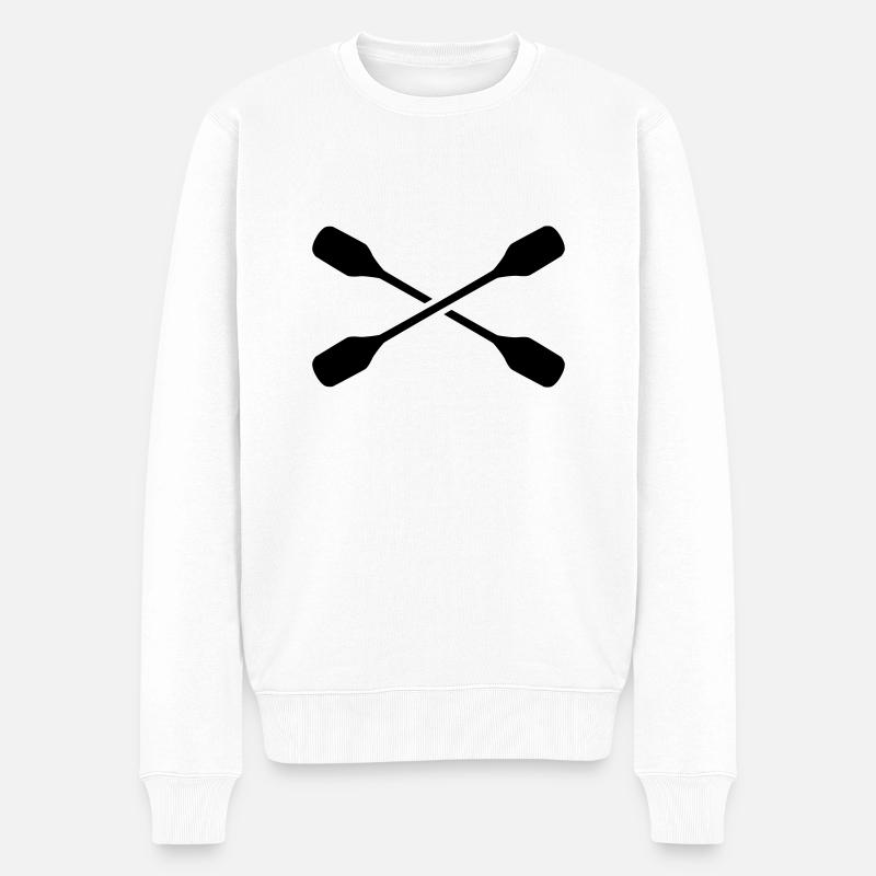 Kayak - Pull Premium bio Homme - blanc