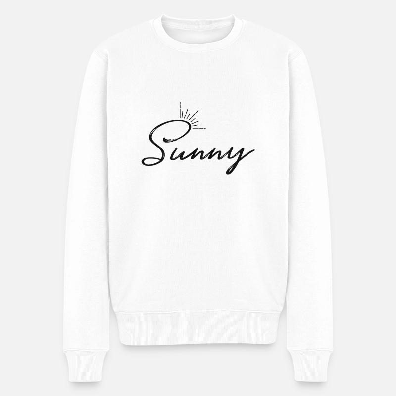 Sunny - Pull Premium bio Homme - blanc