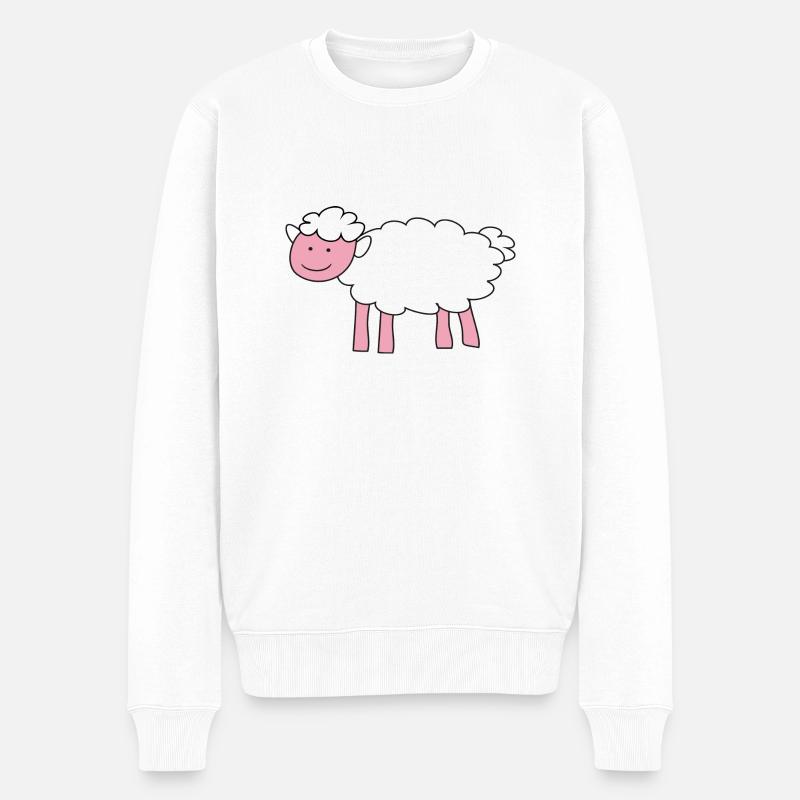 Mouton - Pull Premium bio Homme - blanc