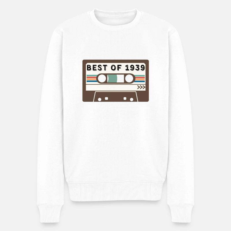 Das Beste von 1939 - Männer Premium Bio Pullover - Weiß