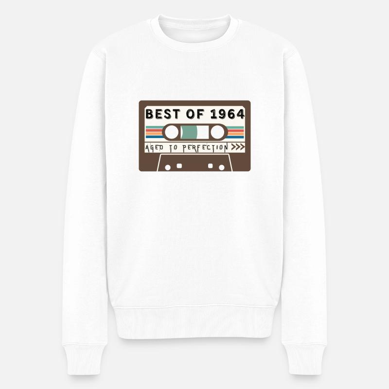 Das Beste von 1964 - Männer Premium Bio Pullover - Weiß