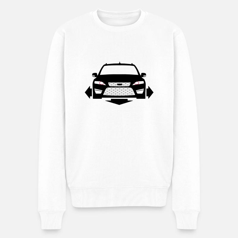 Bad Mdo - Männer Premium Bio Pullover - Weiß