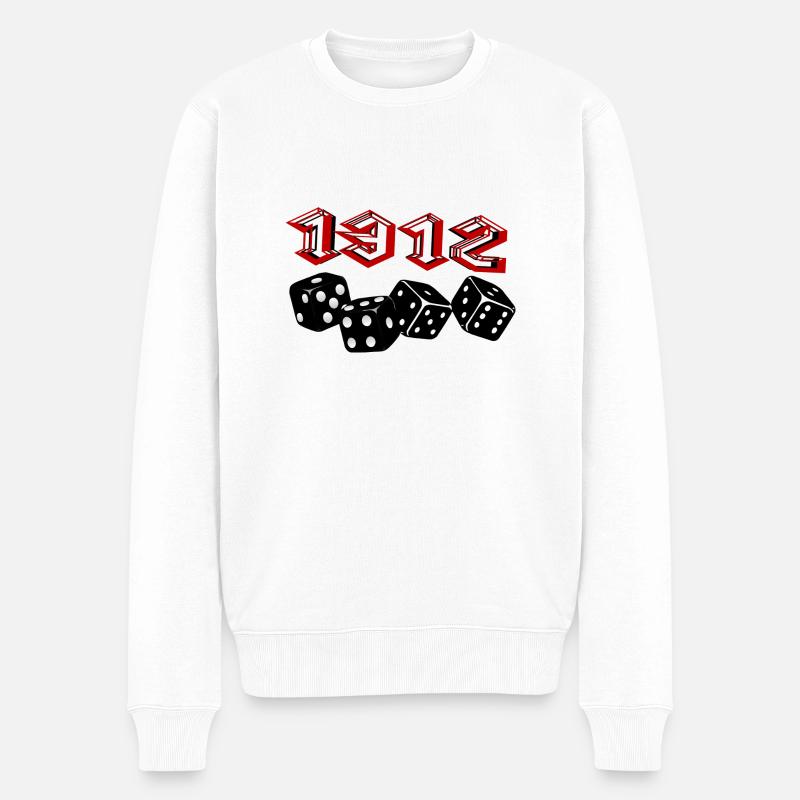 1312 - Pull Premium bio Homme - blanc