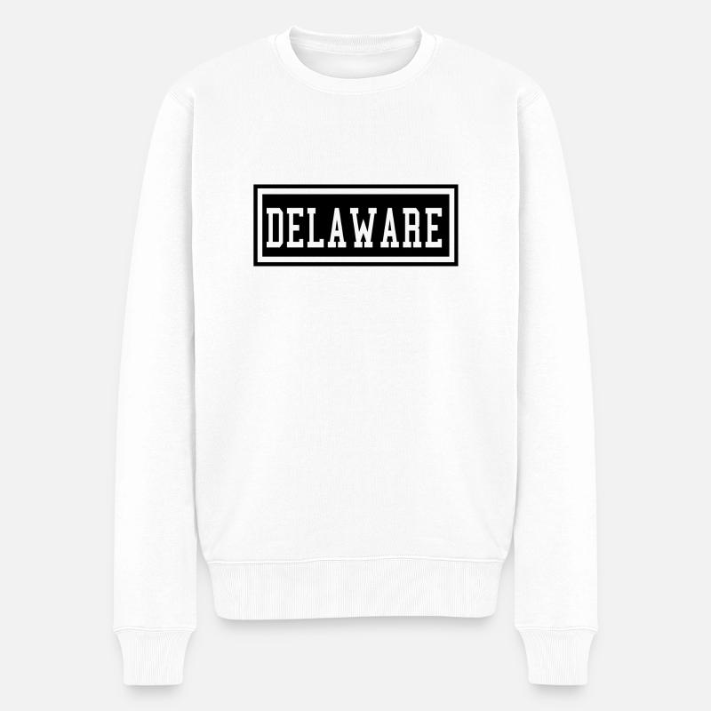 Delaware - Pull Premium bio Homme - blanc