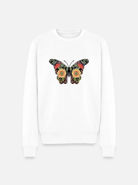 Papillon - Pull Premium bio Homme - blanc