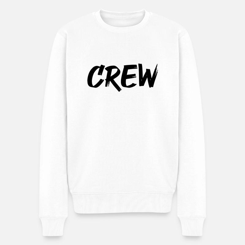 équipage - Pull Premium bio Homme - blanc