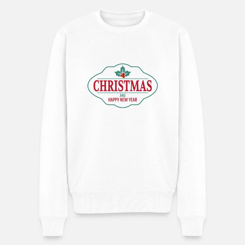 Noel - Pull Premium bio Homme - blanc