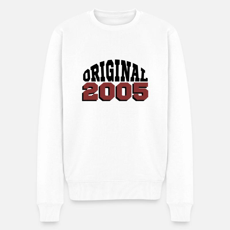 Original 2005 - Pull Premium bio Homme - blanc