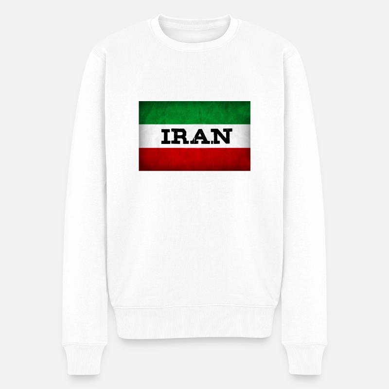 IRAN - Pull Premium bio Homme - blanc