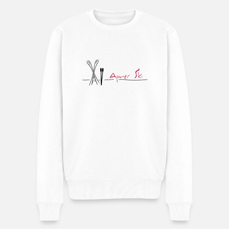 apres ski - Pull Premium bio Homme - blanc