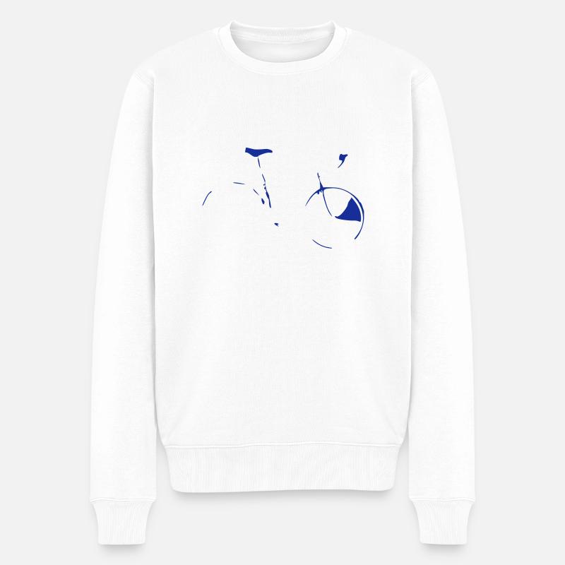 Purity - Männer Premium Bio Pullover - Weiß