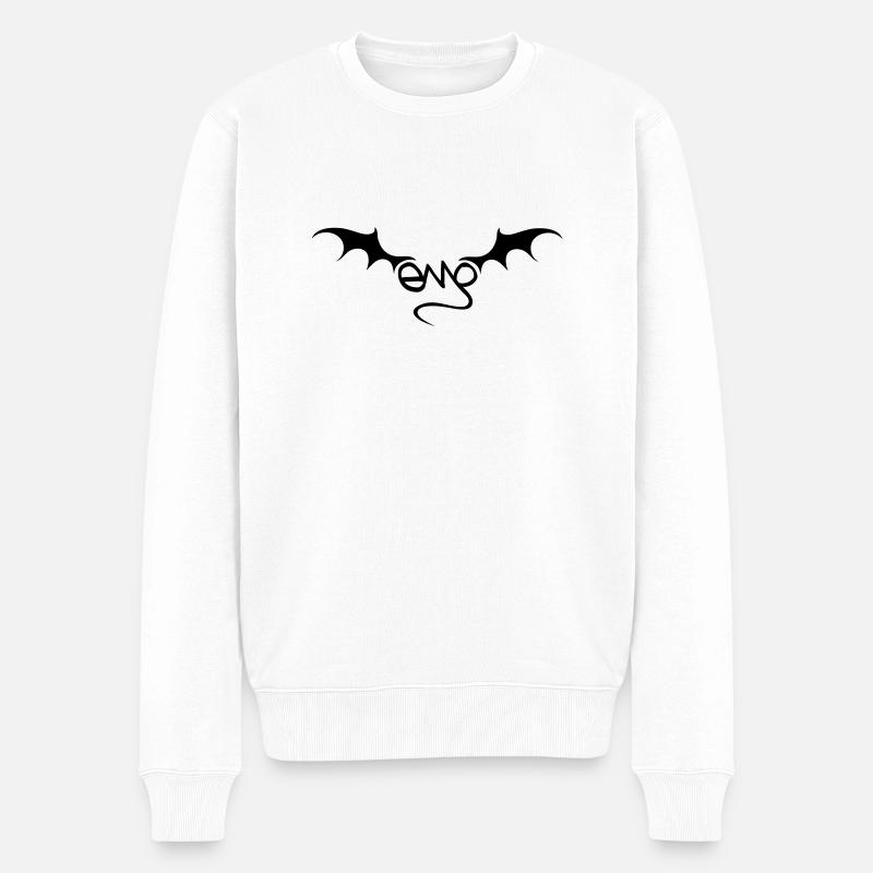 Emo - Pull Premium bio Homme - blanc