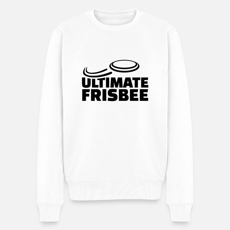 Ultimate Frisbee - Pull Premium bio Homme - blanc