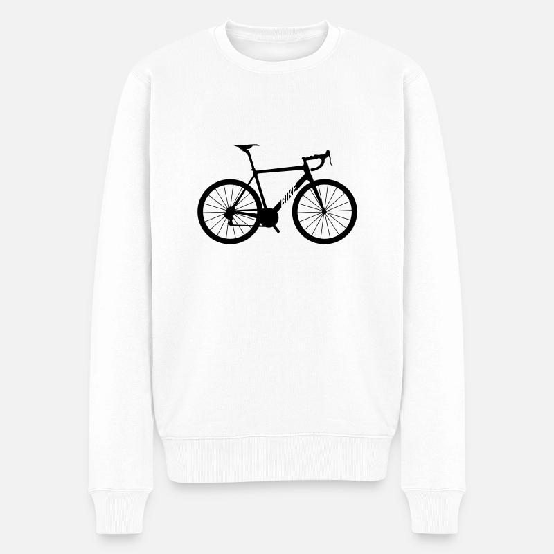 vélo - Pull Premium bio Homme - blanc