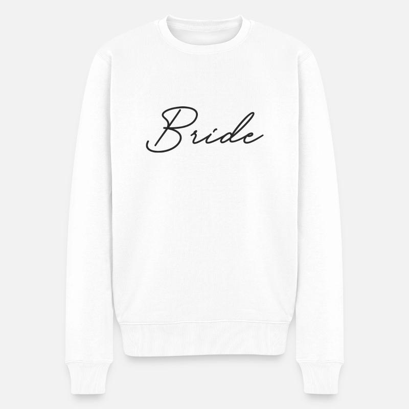 Bride - Pull Premium bio Homme - blanc