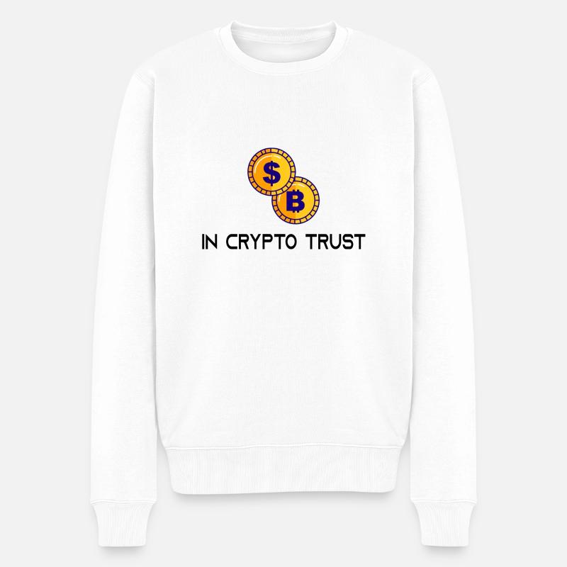 Bitcoin Trading Crypto Stocks - Pull Premium bio Homme - blanc