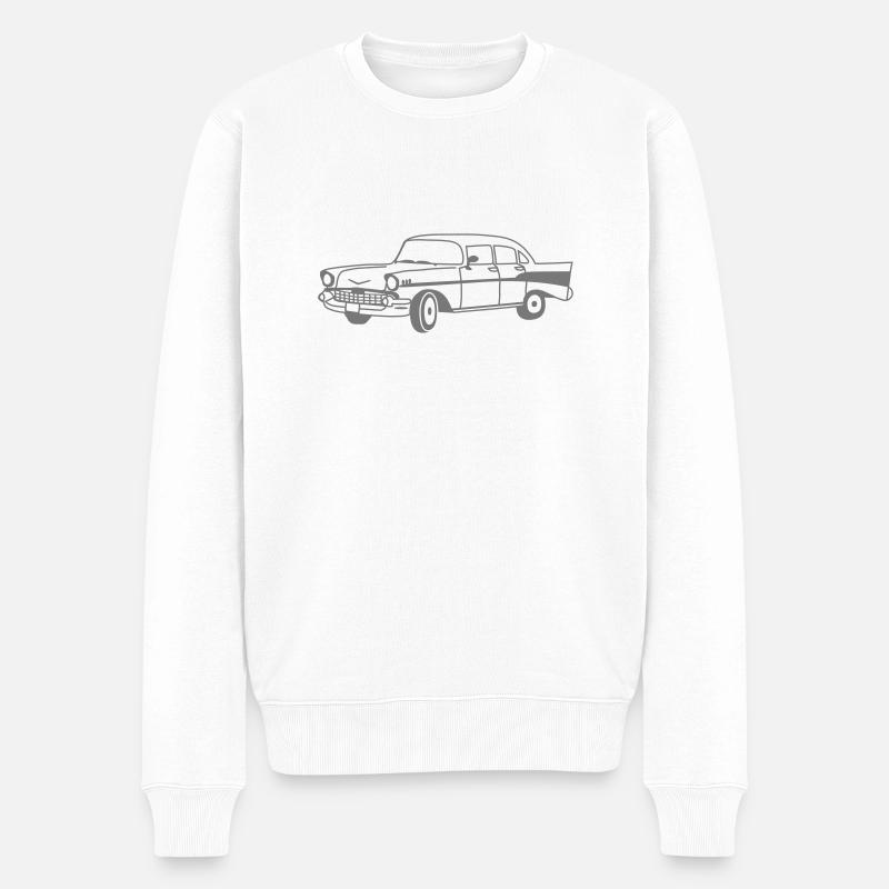 oldtimer - Pull Premium bio Homme - blanc