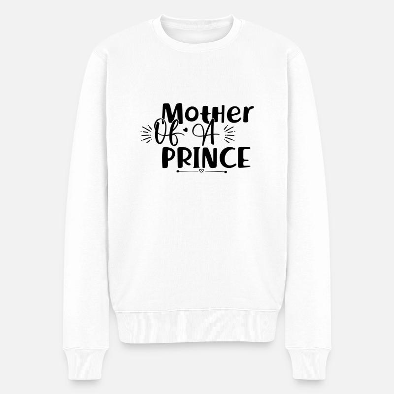 Mère d’un prince - Pull Premium bio Homme - blanc