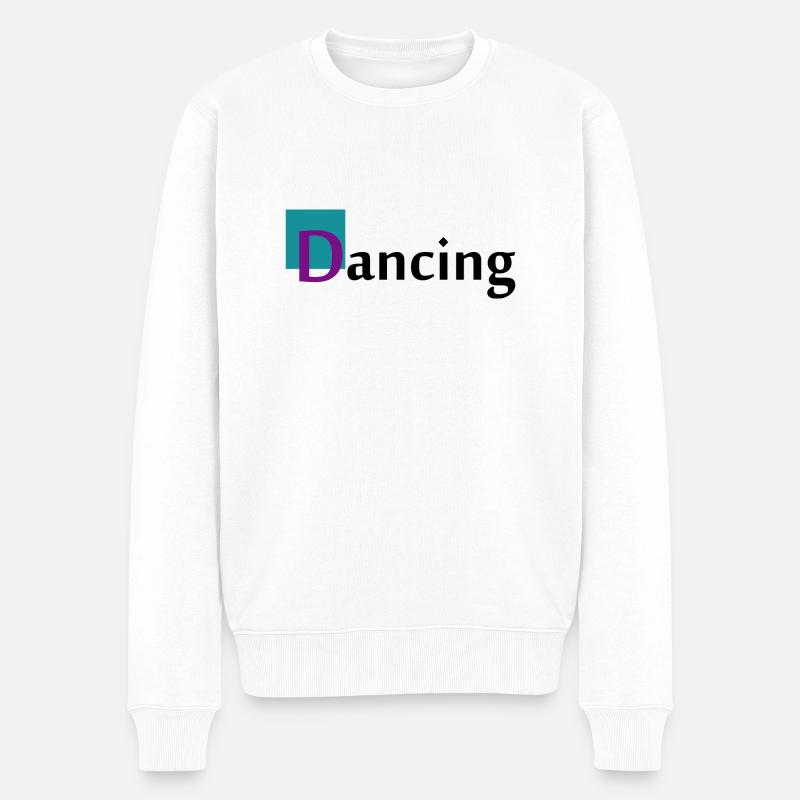 Danse Musique de danse - Pull Premium bio Homme - blanc