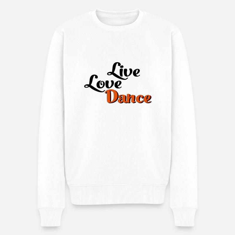 danser - Pull Premium bio Homme - blanc