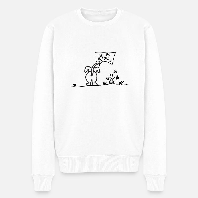 Chien de Basse-Autriche - Pull Premium bio Homme - blanc