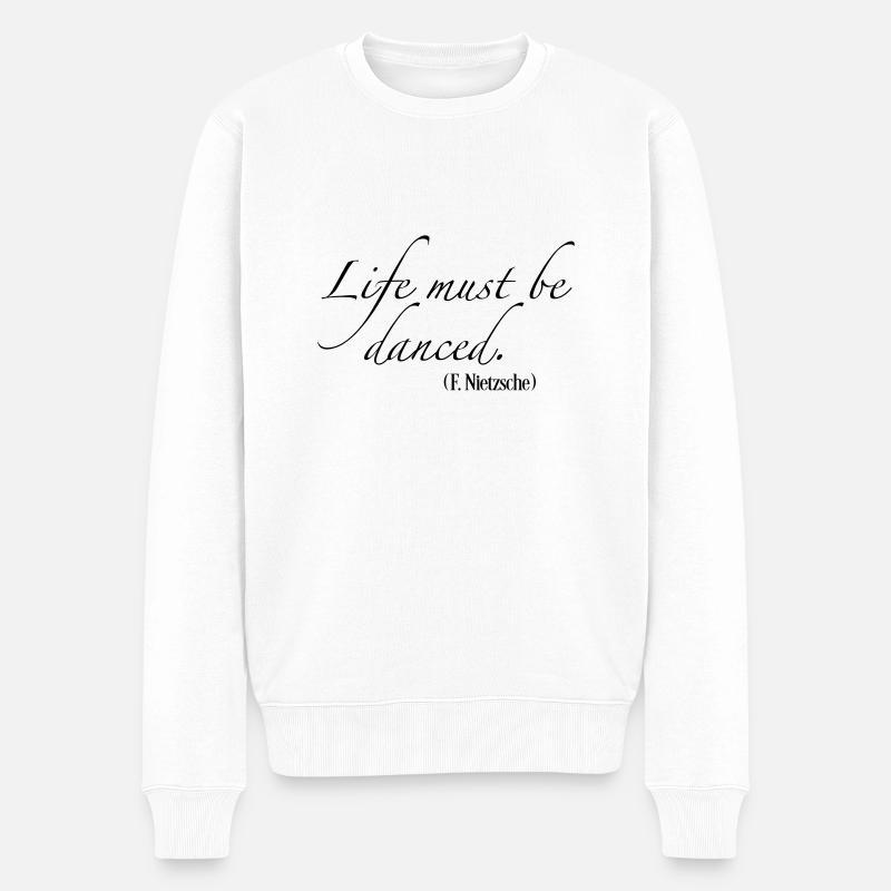 Danse - Pull Premium bio Homme - blanc