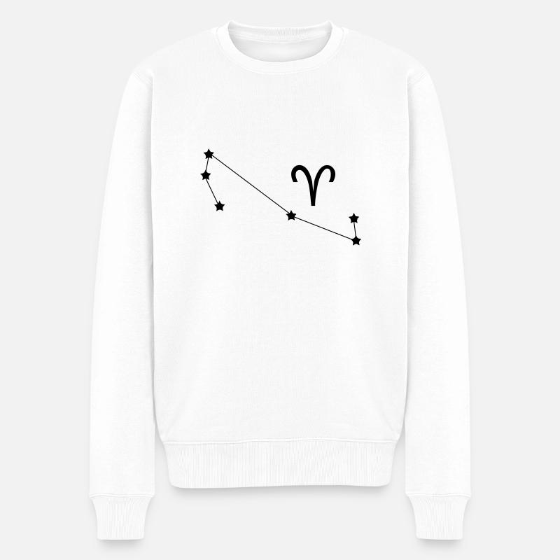 Constellation du Zodiaque - Pull Premium bio Homme - blanc
