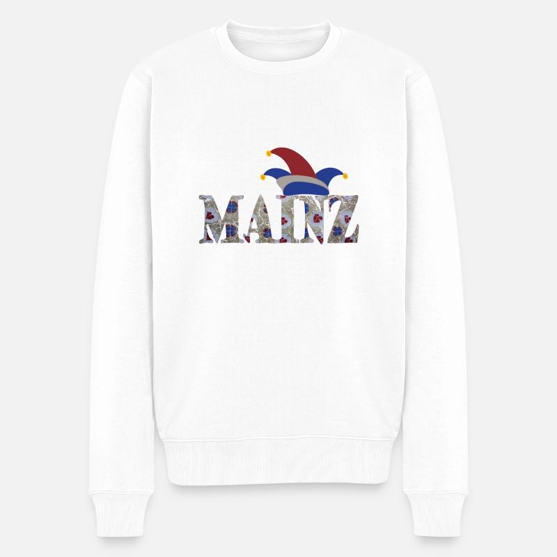 mainz karneval e 207 - Pull Premium bio Homme - blanc