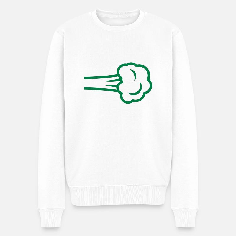 Fart - Männer Premium Bio Pullover - Weiß