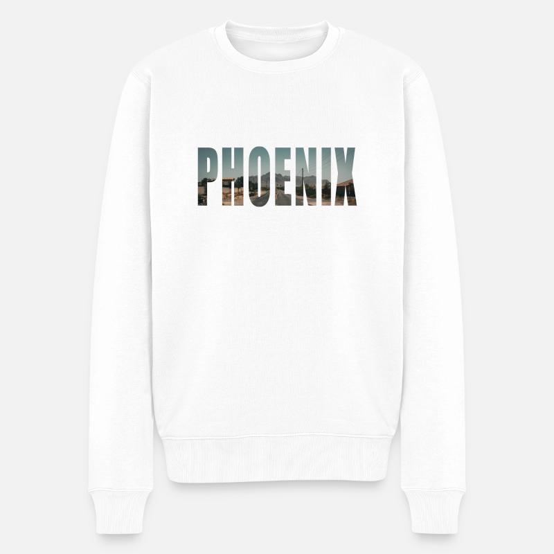 Phénix - Pull Premium bio Homme - blanc