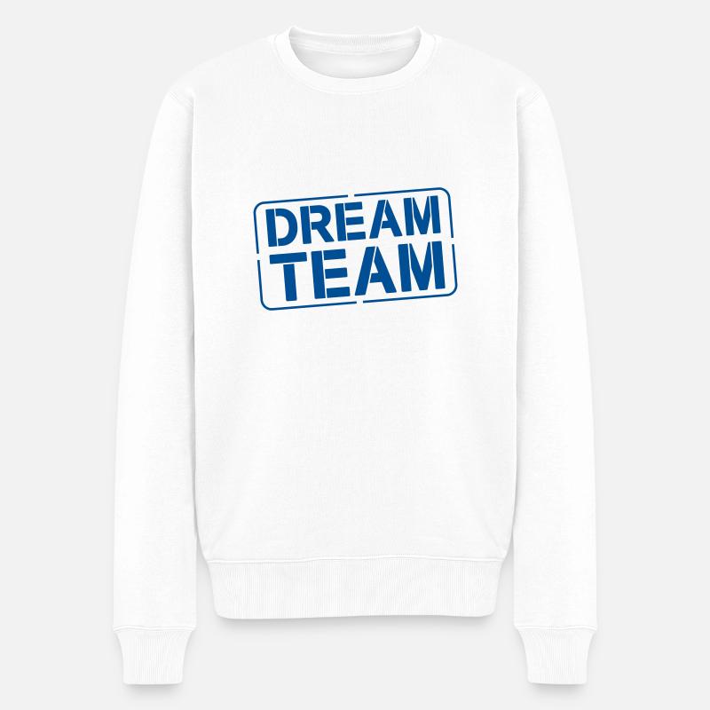 Équipe de rêve - Pull Premium bio Homme - blanc