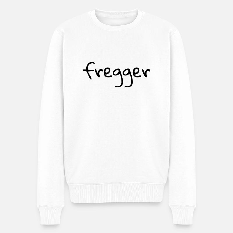 fregger - Männer Premium Bio Pullover - Weiß
