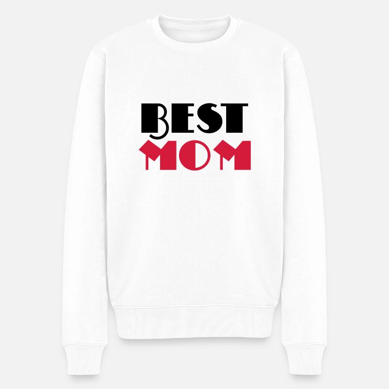 Best Mom - Pull Premium bio Homme - blanc
