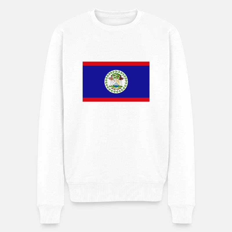 Belize - Pull Premium bio Homme - blanc