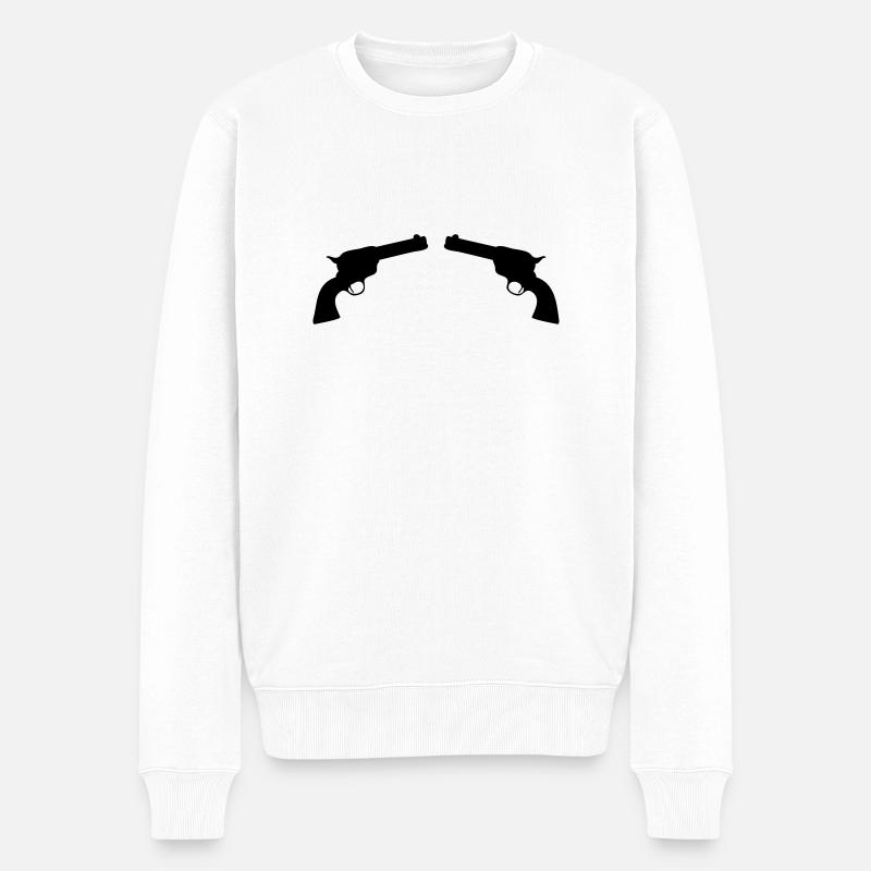 gun2 - Pull Premium bio Homme - blanc