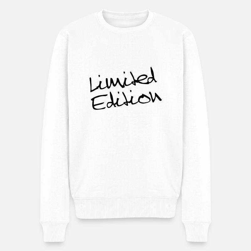 limited_edition_py1 - Männer Premium Bio Pullover - Weiß