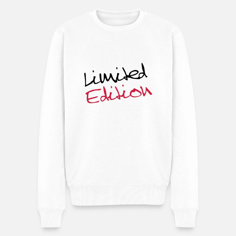 limited_edition_py2 - Männer Premium Bio Pullover - Weiß