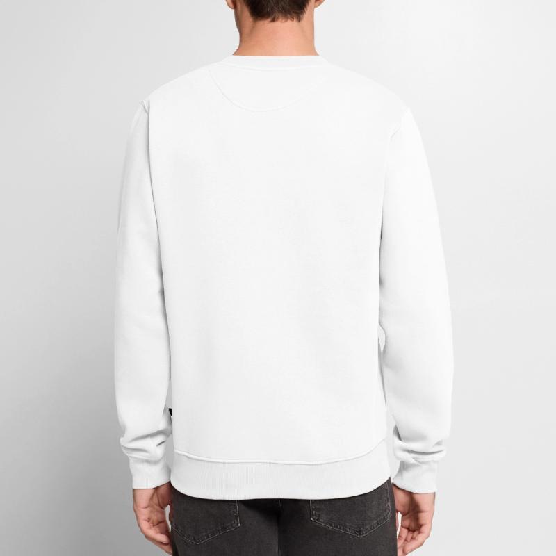 circuitry technology lines microchip disk pattern Men's Premium Organic Jumper