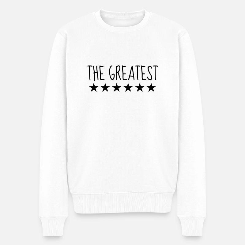 Boxen / Boxer / Boxing / Fight / Ali - Männer Premium Bio Pullover - Weiß