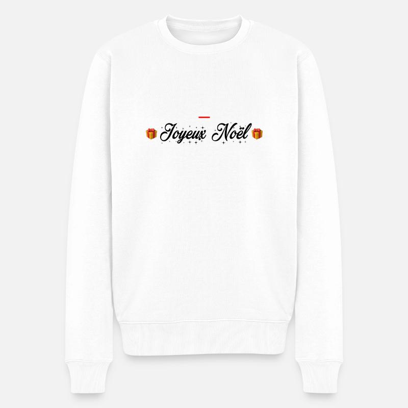 Joyeux Noël - Pull Premium bio Homme - blanc