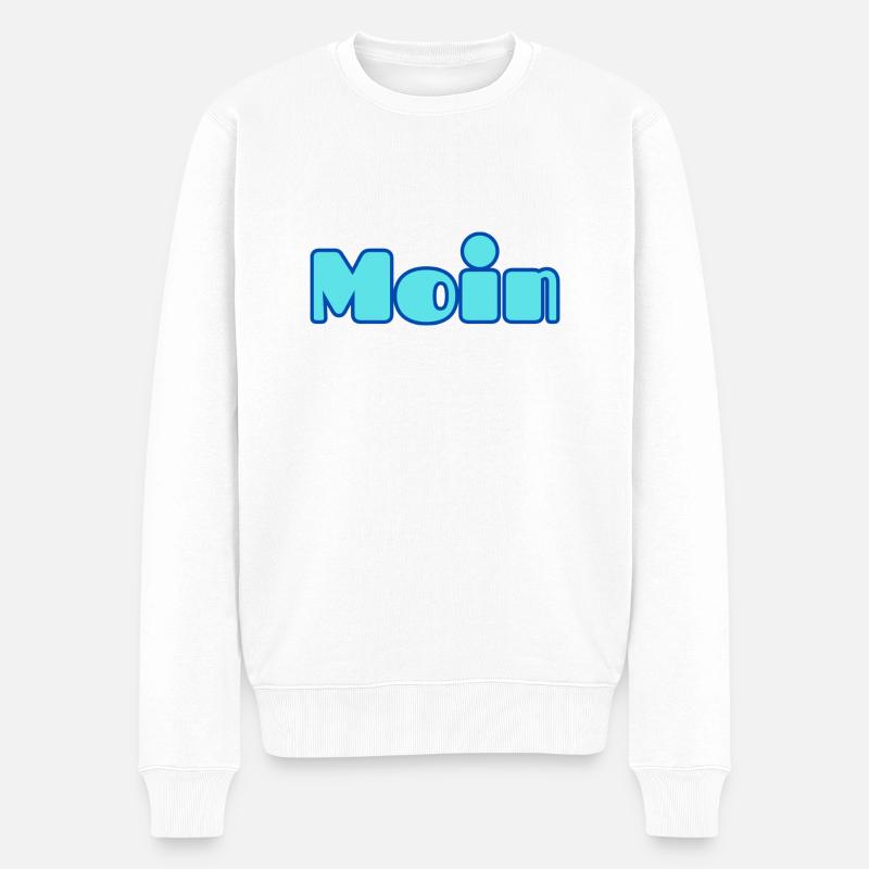 Par Moin - Pull Premium bio Homme - blanc