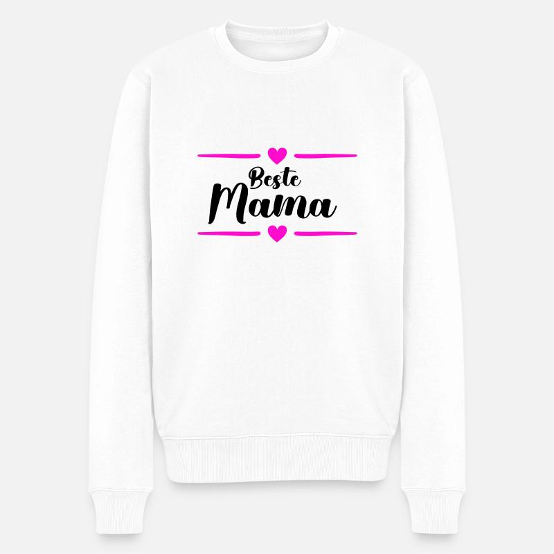 Meilleure maman - Pull Premium bio Homme - blanc