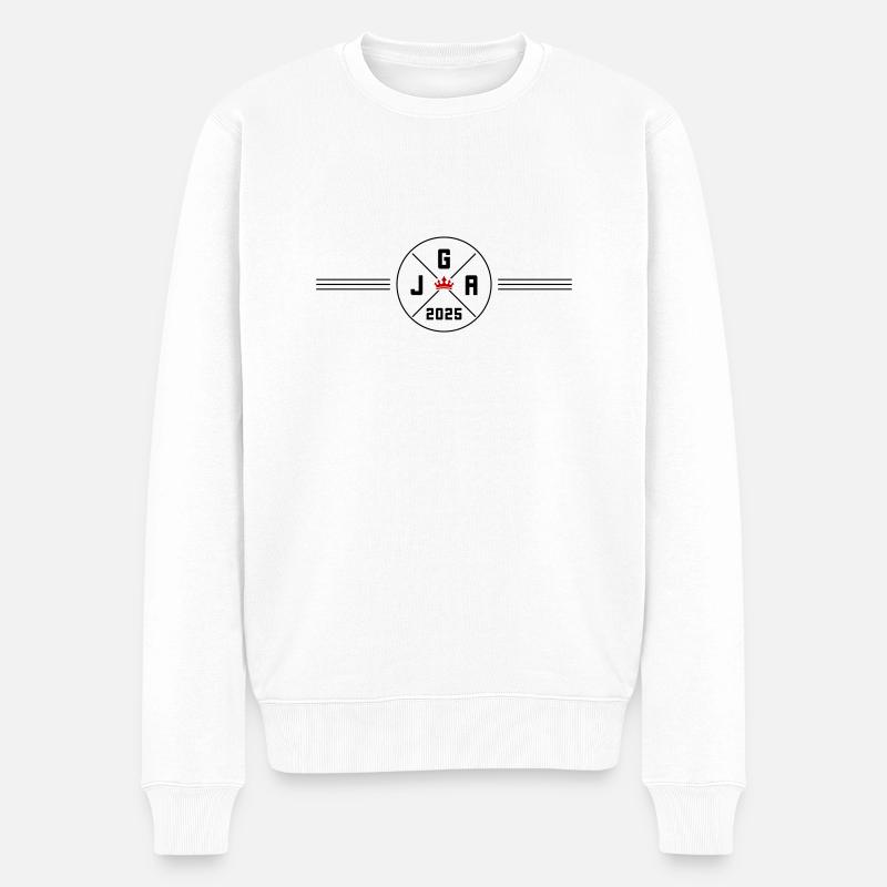 Jga 2025 Junggesellenabschied - Männer Premium Bio Pullover - Weiß