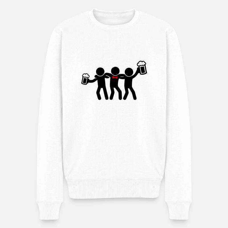 Enterrement de vie de garçon - Pull Premium bio Homme - blanc