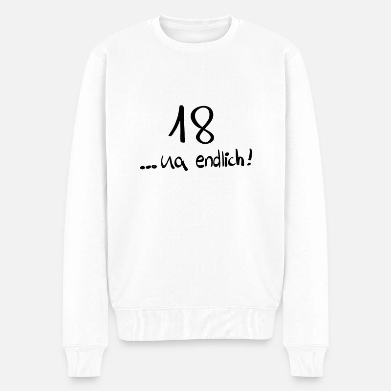 18 - Pull Premium bio Homme - blanc