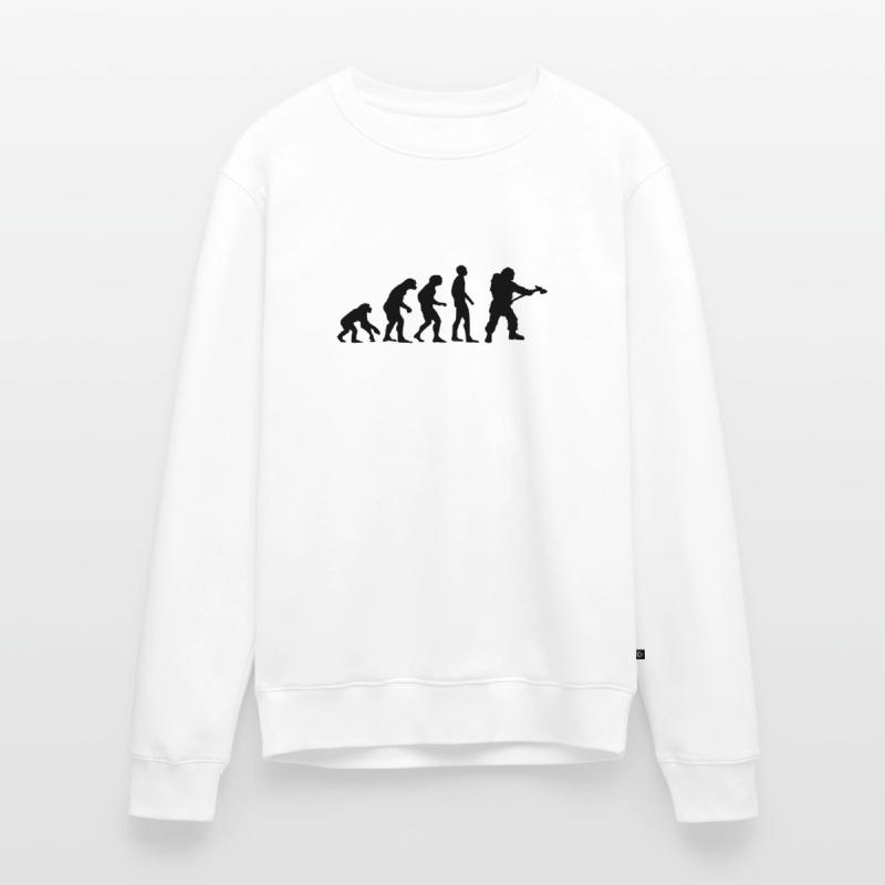 evolution pompier Pull Premium bio Homme