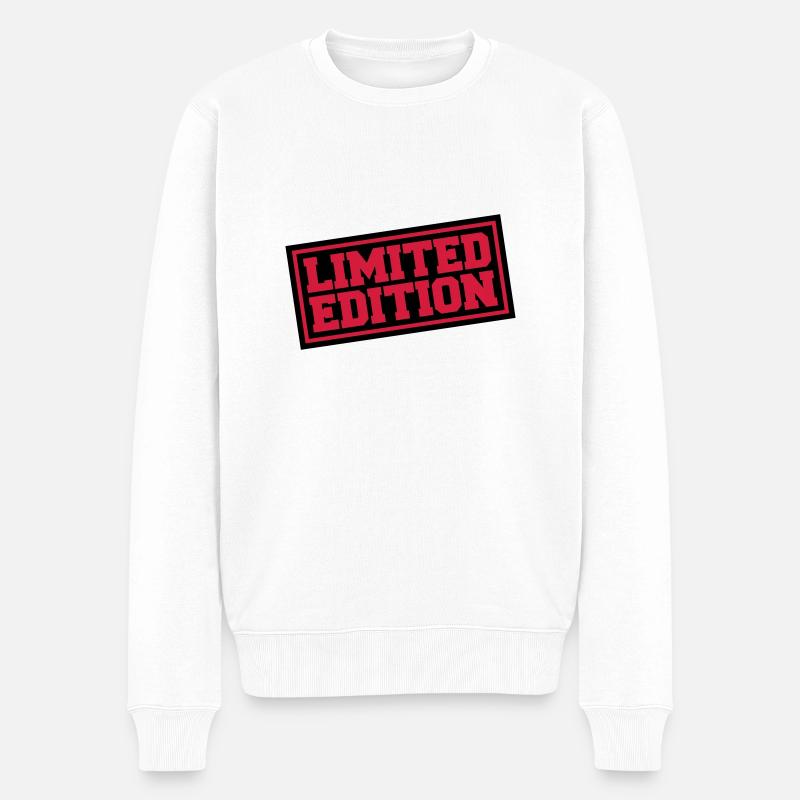 Cool Limited Edition Design - Pull Premium bio Homme - blanc