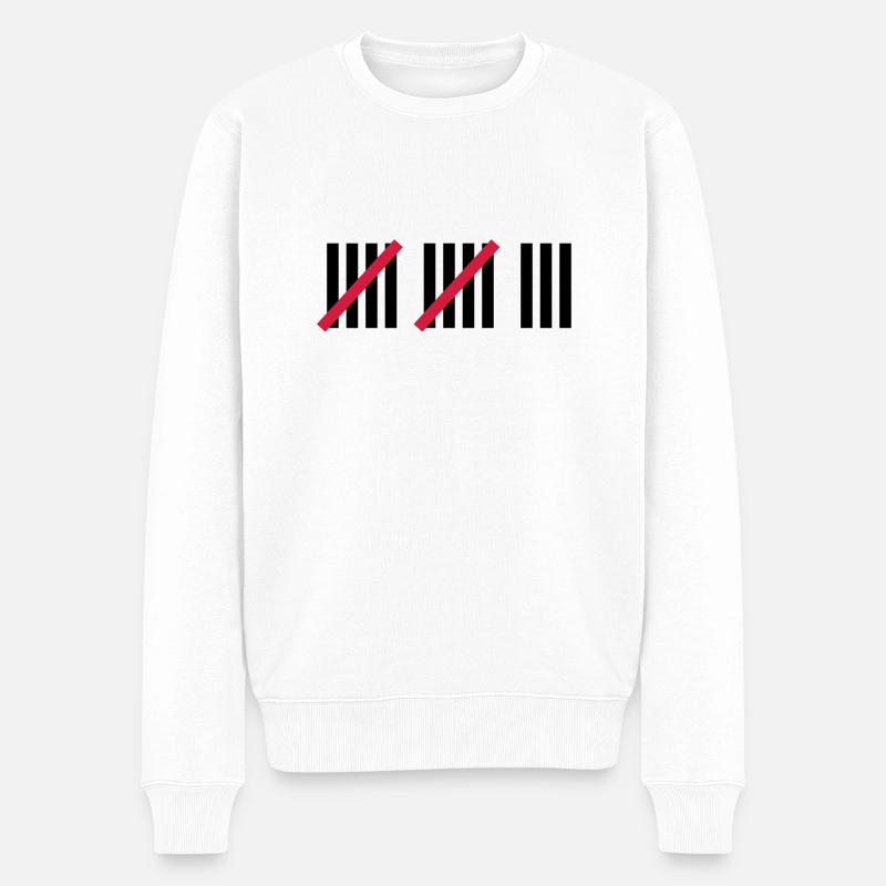 13 Anniversaire - Pull Premium bio Homme - blanc