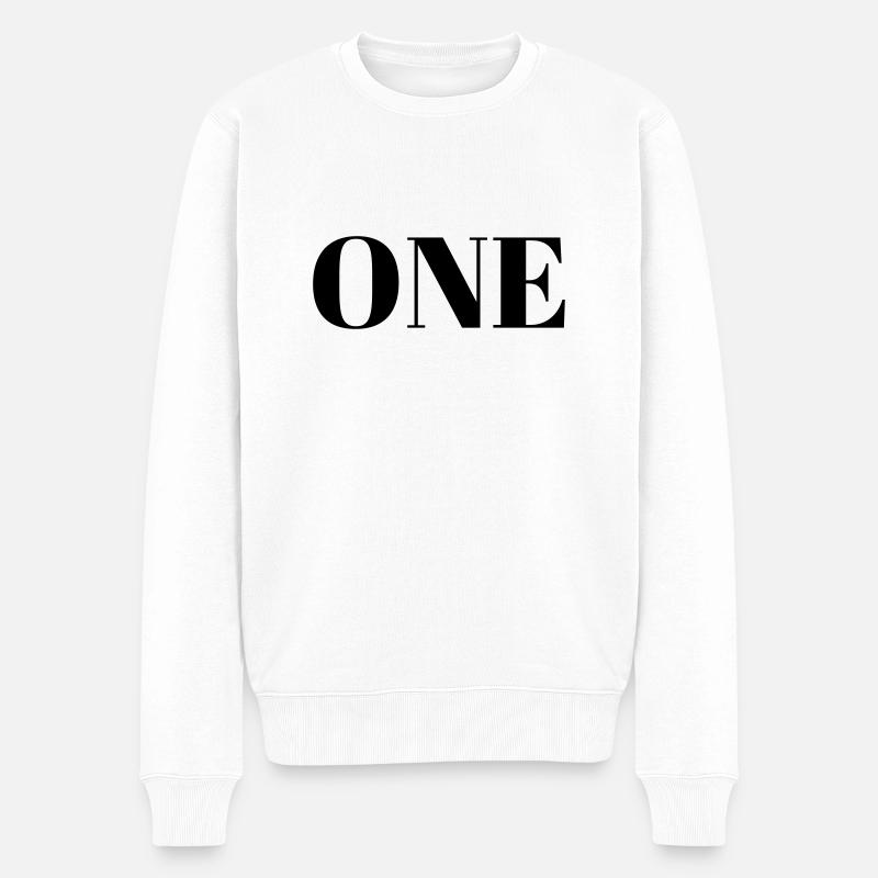 UN - Pull Premium bio Homme - blanc